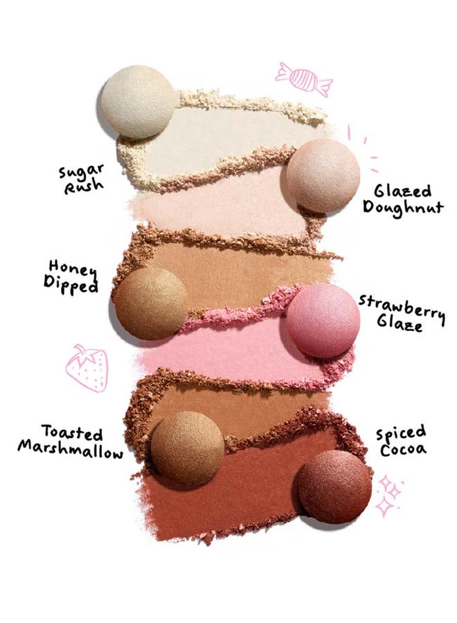 Trouble Maker Buttered Up Baked Highlight Glazed Donut Light Pink - Image 3